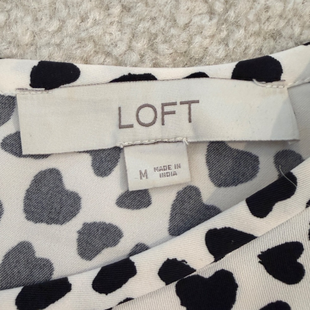 Loft Heart Pattern Dress - Picture 6 of 10